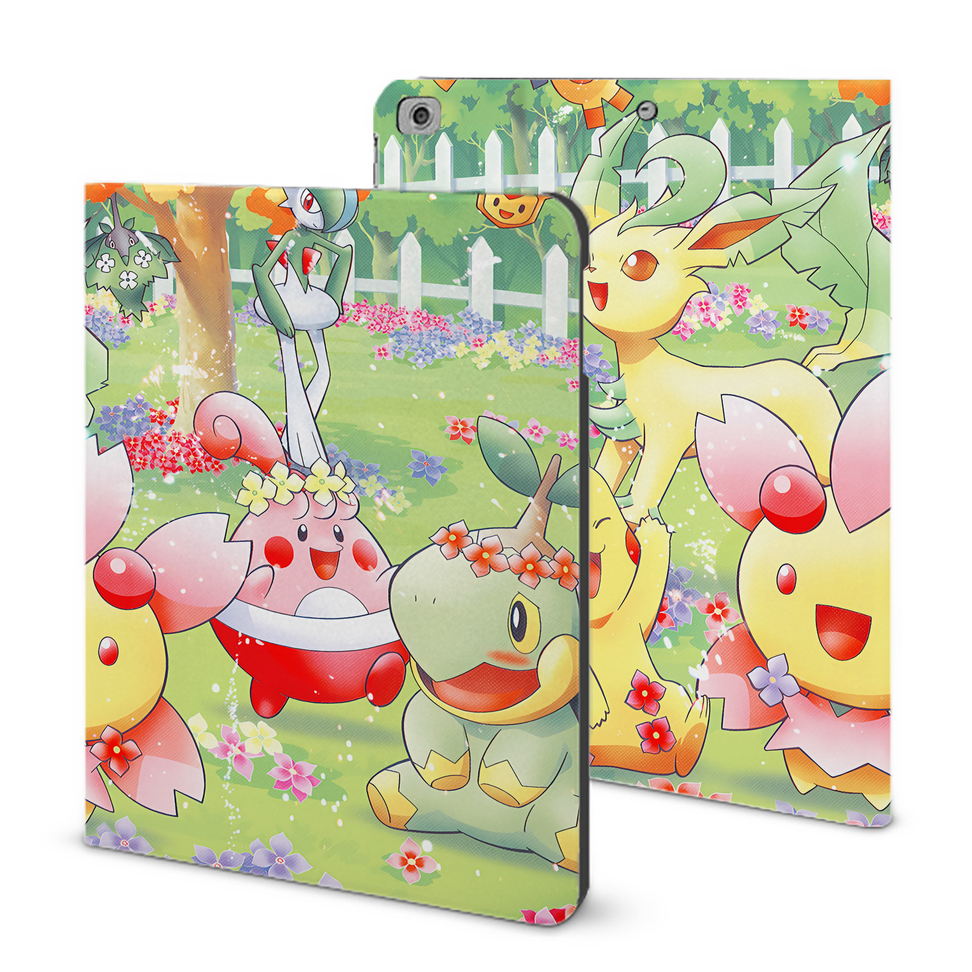 （画像用） ポケットモンスター Pokémon IPad ケース ブック型 PUレザー TPU 耐衝撃 軽量 薄型 ペン収納なし 全面保護 IPad 各モデル対応